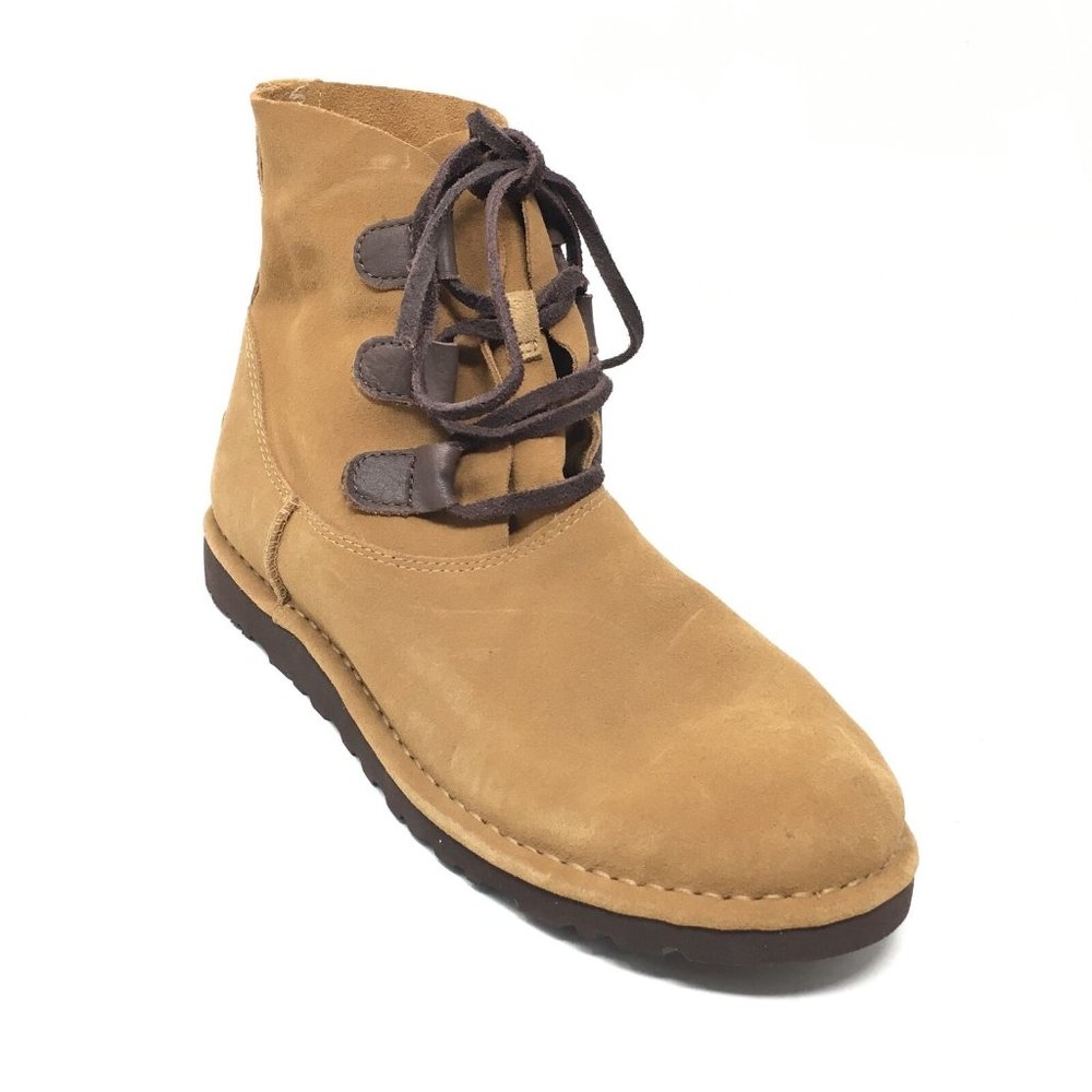 Ugg Elvi Ankle Boots Booties Size 8 Brown